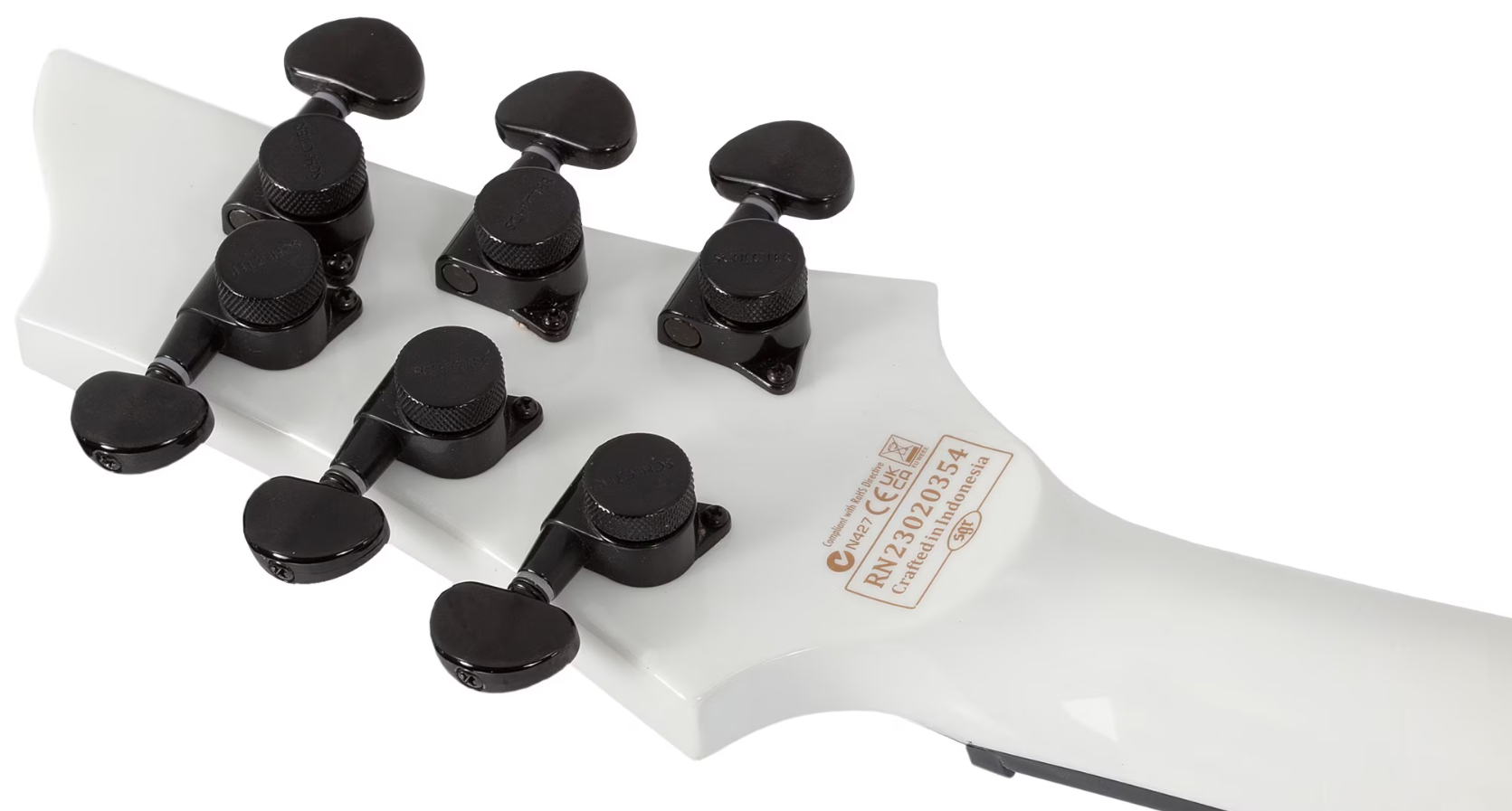 Schecter C1 Ink Bomb 2h Seymour Duncan Ht Eb - Ink Bomb - Guitare Électrique MÉtal - Variation 5