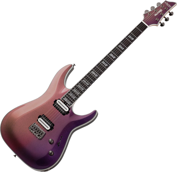 Schecter C-1 SLS Hollywood - supernova Metal electric guitar