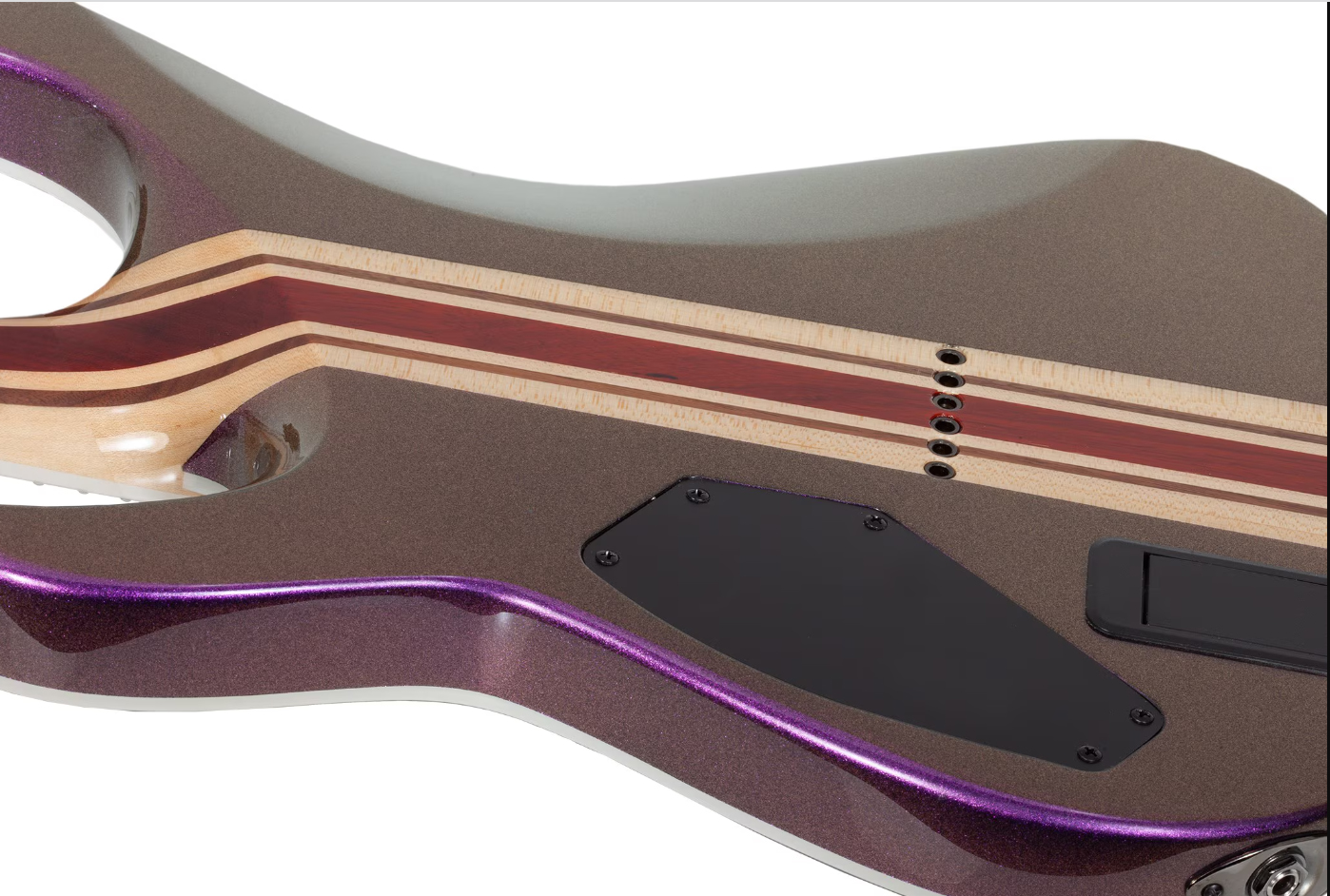 Schecter C1 Sls Hollywood 2h Fishman Fluence Modern Ht Eb - Supernova - Guitare Électrique MÉtal - Variation 3
