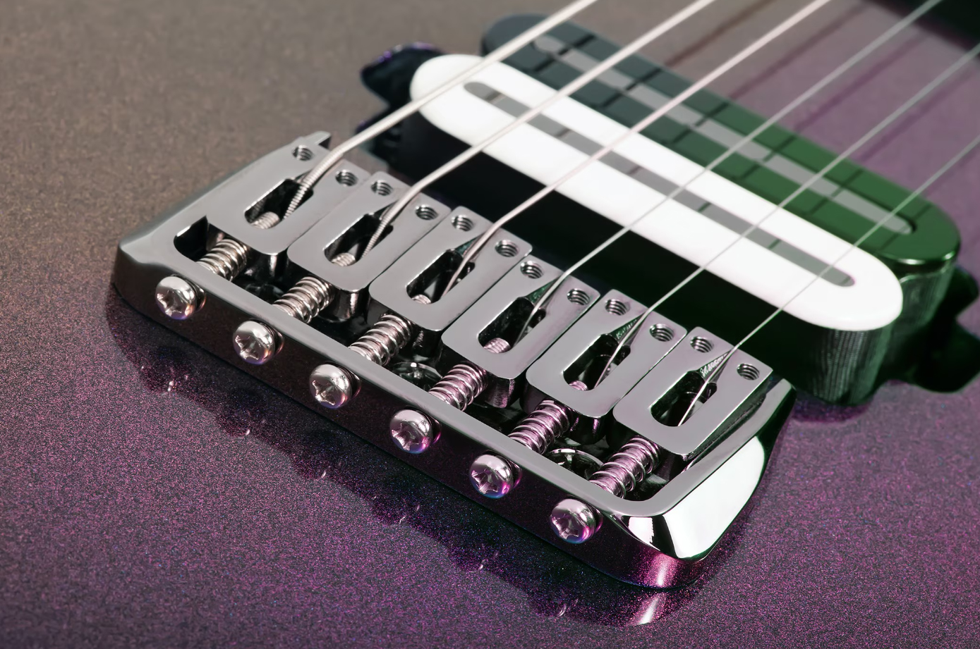 Schecter C1 Sls Hollywood 2h Fishman Fluence Modern Ht Eb - Supernova - Guitare Électrique MÉtal - Variation 5