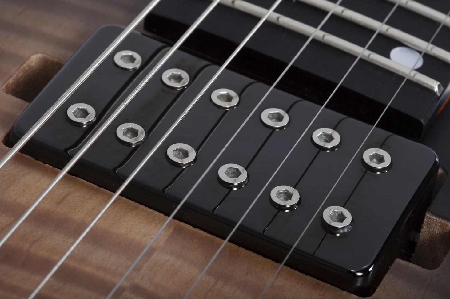 Schecter C1 Standard Plus 2h Ht Eb - Ember Burst - Guitare Électrique Forme Str - Variation 4