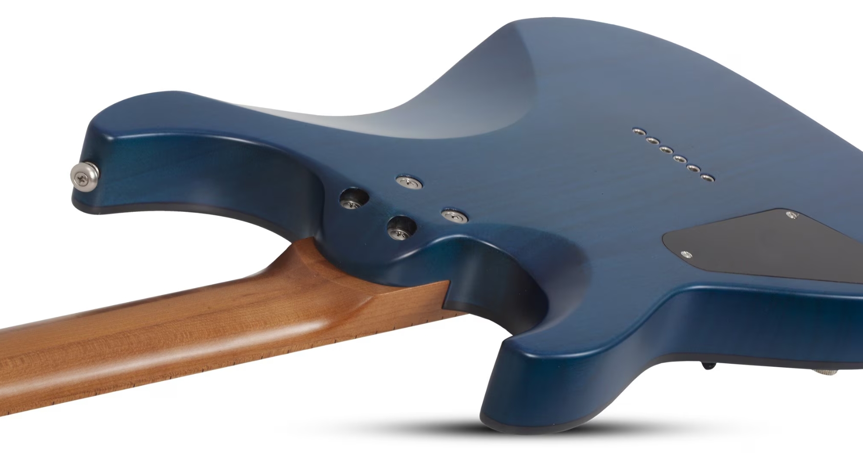 Schecter C1 Standard Plus 2h Ht Mn - Blue Fade - Guitare Électrique Forme Str - Variation 3
