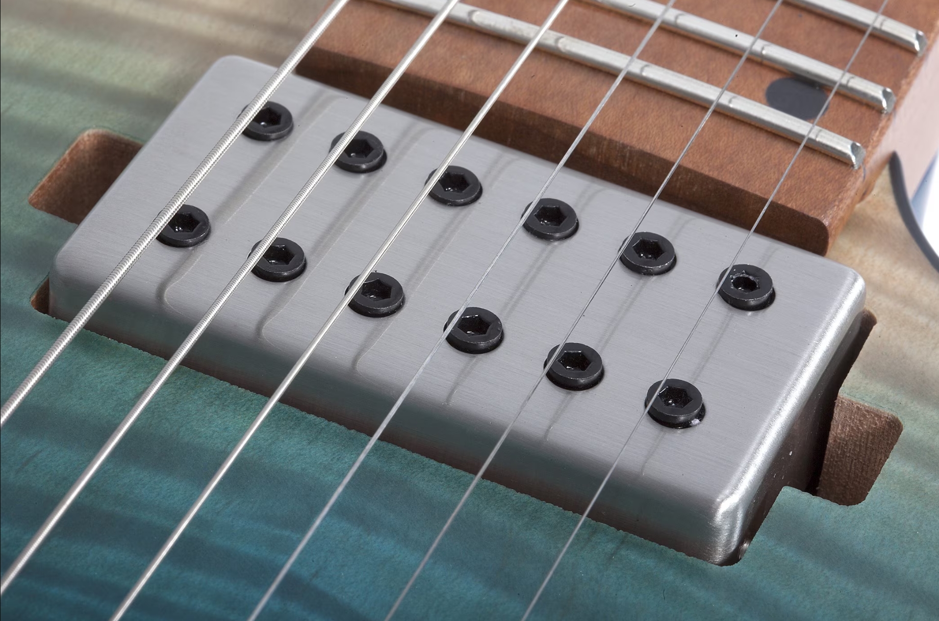 Schecter C1 Standard Plus 2h Ht Mn - Blue Fade - Guitare Électrique Forme Str - Variation 4