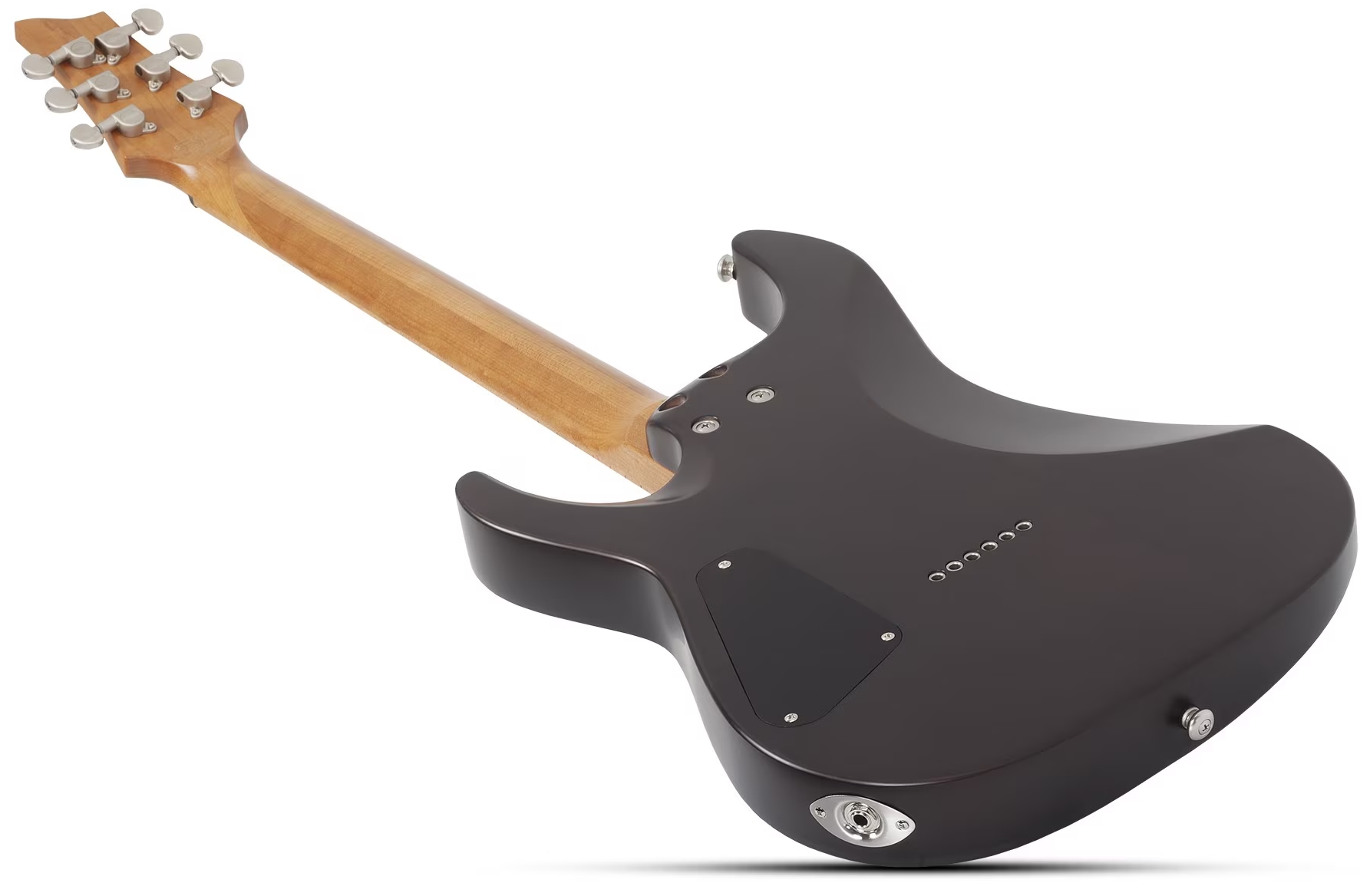 Schecter C1 Standard Plus 2h Ht Mn - Trans Black Burst - Guitare Électrique Forme Str - Variation 5