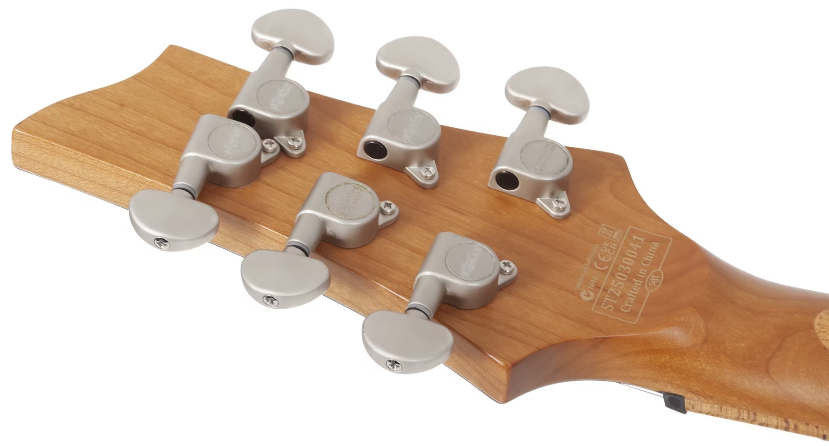 Schecter C1 Standard Plus Lh Gaucher 2h Ht Mn - Blue Fade - Guitare Électrique Forme Str - Variation 5