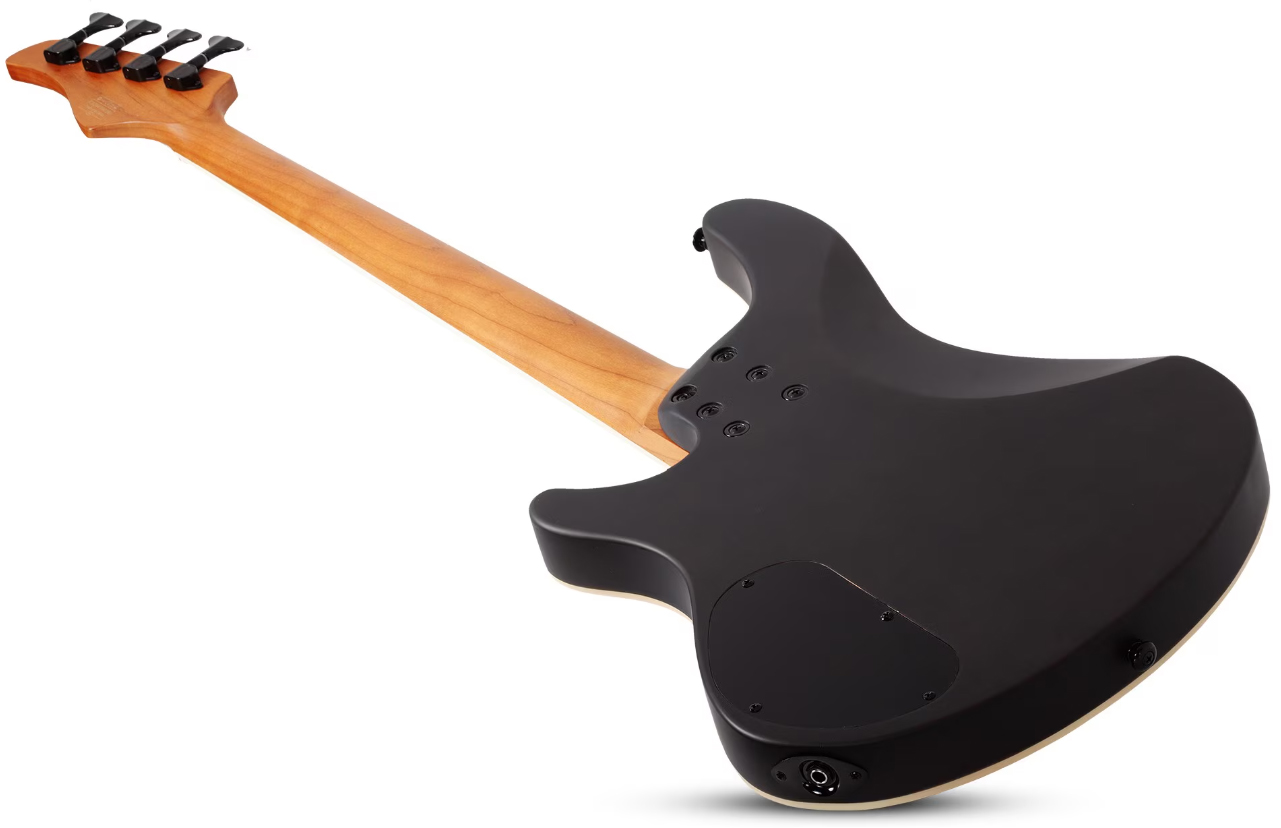 Schecter C4 Standard Rw - Charcoal Satin - Basse Électrique Solid Body - Variation 4