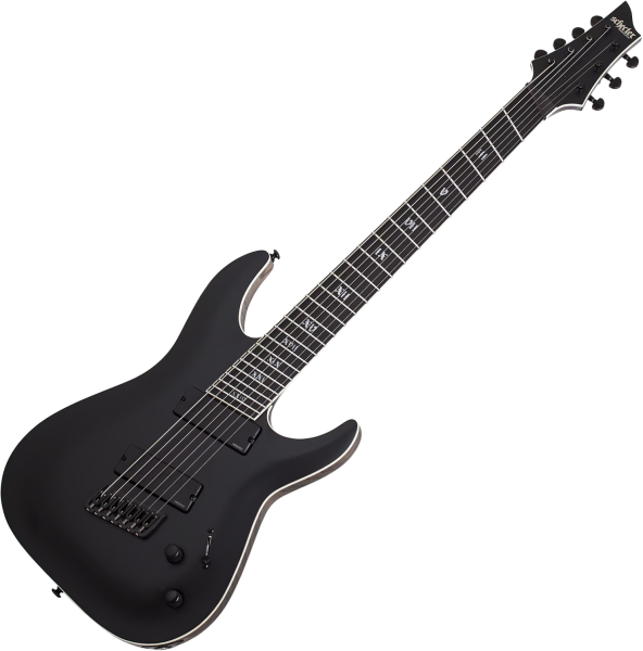 Schecter C-7 Multiscale SLS Elite Evil Twin - satin black Multi