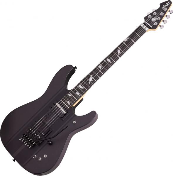 Schecter DJ Ashba - carbon grey Guitare électrique forme str