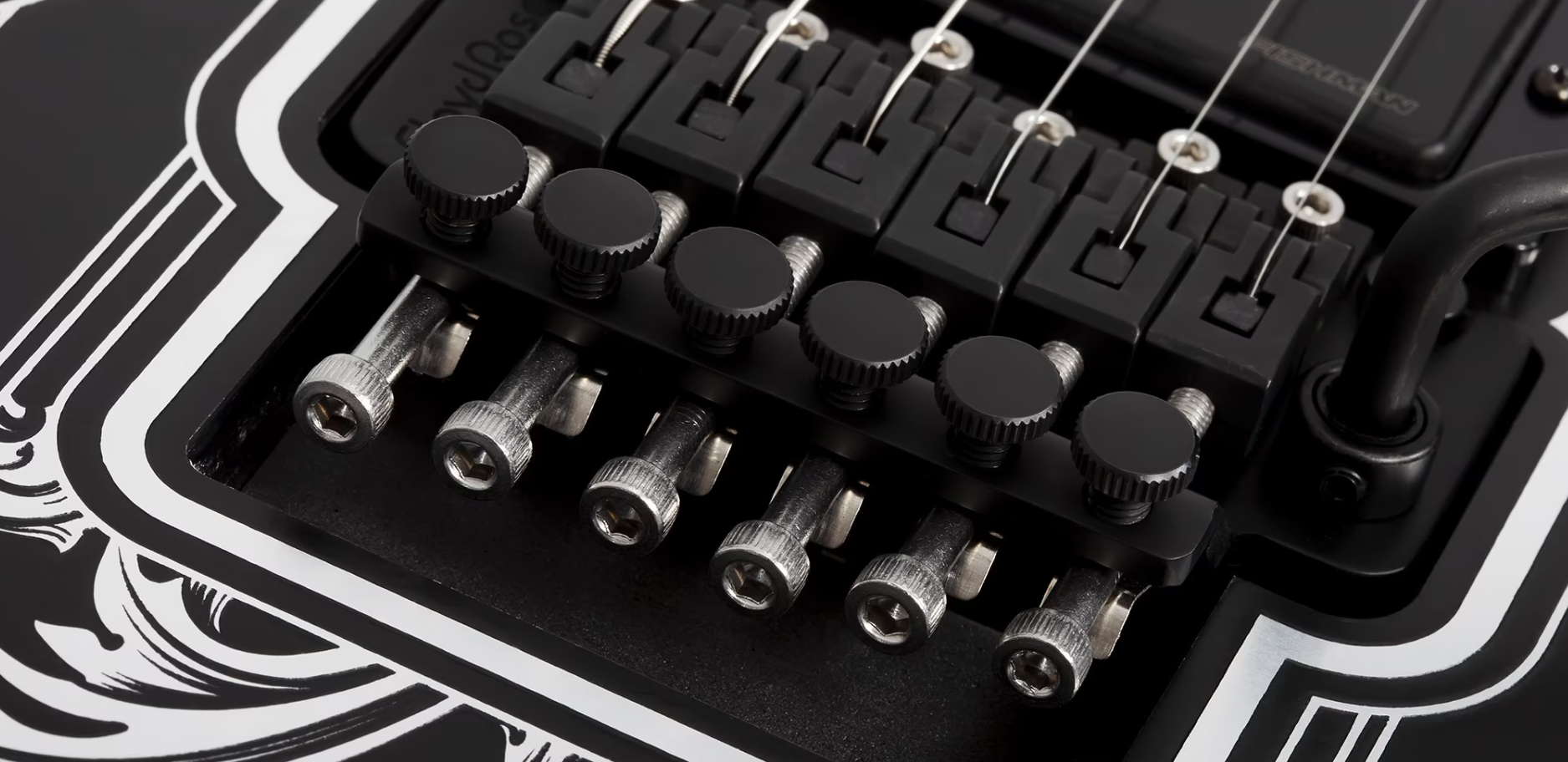 Schecter E1 Pryzm Palladium 2h Fishman Fluence Modern Fr Eb - Gloss Black - Guitare Électrique 7 Cordes - Variation 3