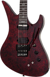 Guitare électrique métal Schecter Avenger FR S Apocalypse - Red reign