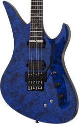 Guitare électrique métal Schecter Avenger FR S Apocalypse - Blue reign