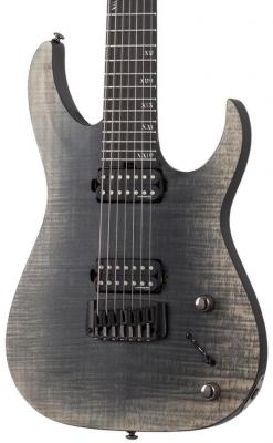 Guitare électrique baryton Schecter Banshee Mach-7 - Fallout burst