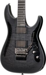 Guitare électrique forme str Schecter Hellraiser Hybrid C-1 FR - Trans. black burst