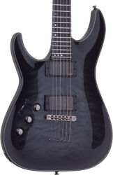Hellraiser Hybrid C-1 LH Gaucher - Trans. Black Burst