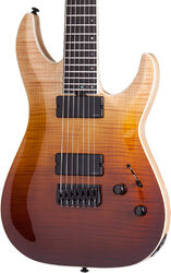 Guitare électrique 7 cordes Schecter C-7 SLS Elite - Antique fade burst