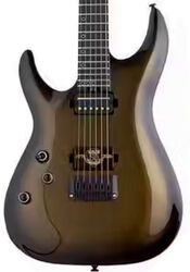 Guitare électrique métal Schecter C-1 50th Anniversary LH - GOLD BURST