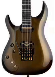 Guitare électrique métal Schecter C-1 FR-S 50th Anniversary LH - 50th Gold Burst