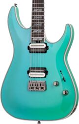 Guitare électrique métal Schecter C-1 SLS Hollywood - Glacier