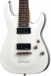 Guitare électrique 7 cordes Schecter Demon-7 - Vintage white
