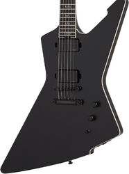 Guitare électrique métal Schecter E-1 SLS Evil Twin - Satin black