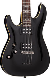 Guitare électrique gaucher Schecter Omen-6 LH - Gloss black