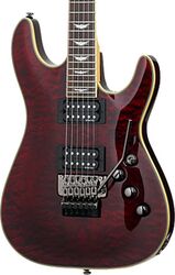 Guitare électrique 7 cordes Schecter Omen Extreme-7 - Black cherry gloss