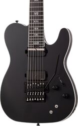 Guitare électrique baryton Schecter PT-7 FR-S SLS Elite Evil Twin - satin black