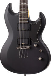 Guitare électrique métal Schecter Demon S-II - Satin black