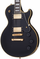 Guitare électrique single cut Schecter Solo-II Custom - Aged black satin