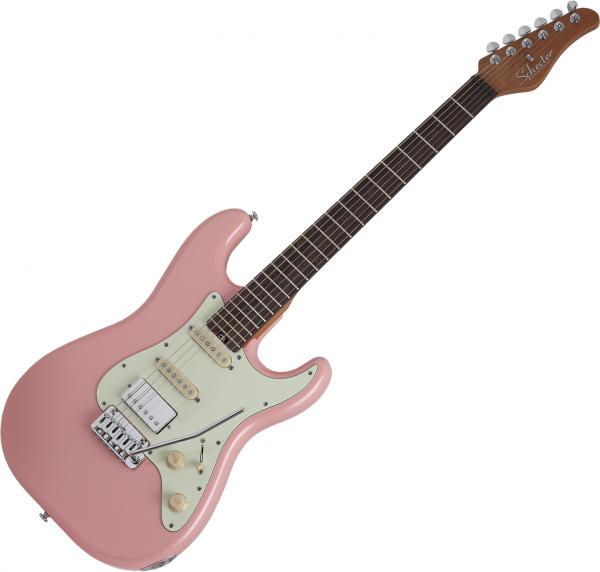 Schecter Nick Johnston Traditional H/S/S - atomic coral Str shape