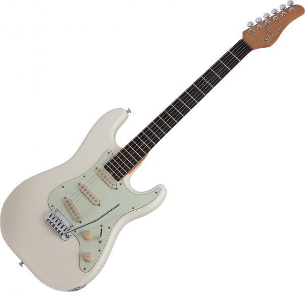 Guitare électrique solid body Schecter Nick Johnston Traditional - Atomic snow