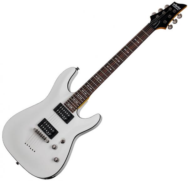 Y*様 Schecter DiamondSeriesOMEN6 vintagew Schecter Omen-6 - vintage white Str shape electric guitar