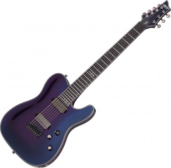 Schecter Hellraiser Hybrid PT-7 - ultraviolet 7 string Schecter Hellraiser Hybrid PT-7 - ultraviolet 7 string