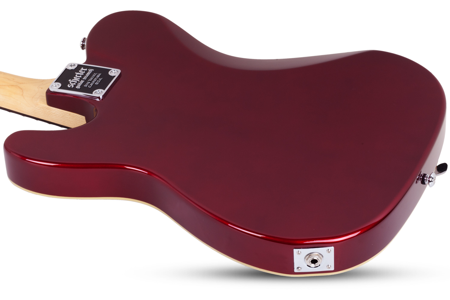 Schecter Pt Fastback Ii B Bigsby 2h Trem Bigsby Rw - Metallic Red - Guitare Électrique Forme Tel - Variation 3