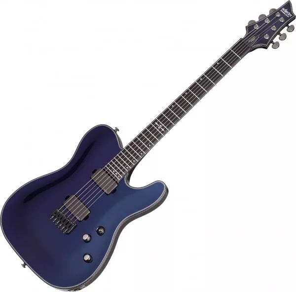Guitare électrique solid body Schecter Hellraiser Hybrid PT - Ultraviolet