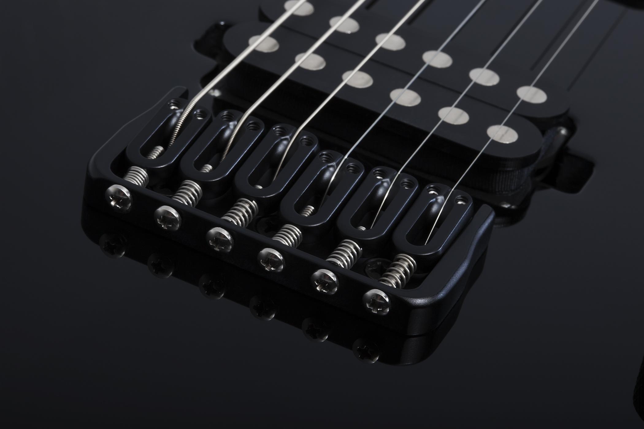 Schecter Reaper-6 Custom 2h Ht Eb - Black - Guitare Électrique Forme Str - Variation 5