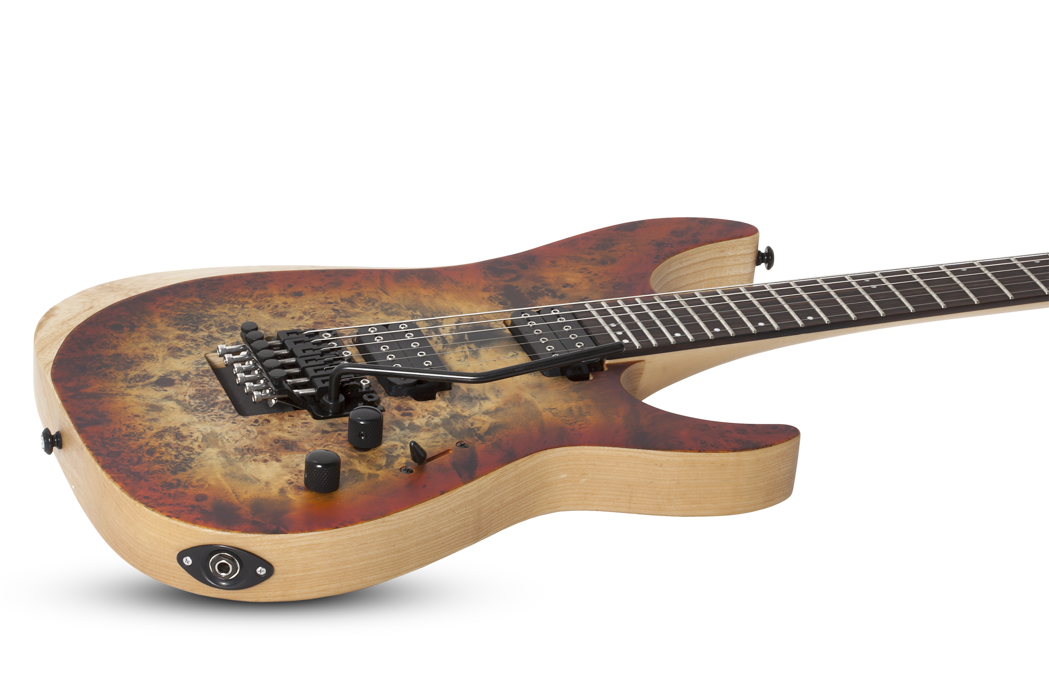 Schecter Reaper-6 Fr 2h Eb - Satin Inferno Burst - Guitare Électrique Forme Str - Variation 2