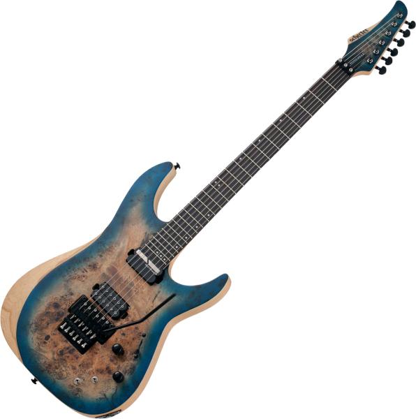 Schecter Reaper-6 FR S - satin sky burst Str shape electric guitar