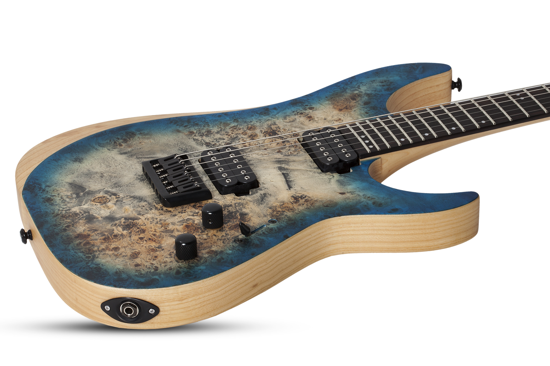 Schecter Reaper-6 2h Ht Eb - Satin Sky Burst - Guitare Électrique Forme Str - Variation 1