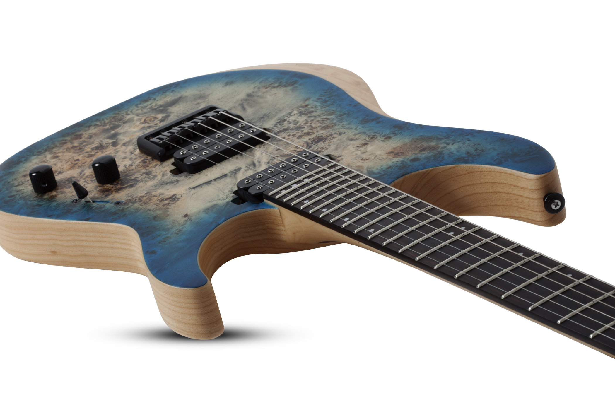 Schecter Reaper-6 2h Ht Eb - Satin Sky Burst - Guitare Électrique Forme Str - Variation 2