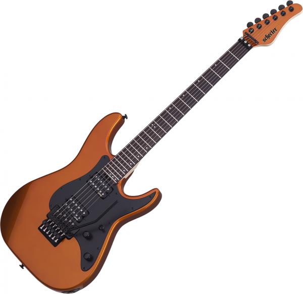 Schecter Sun Valley Super Shredder FR - lambo orange Tel shape