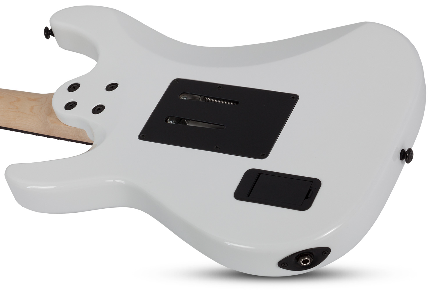 Schecter Sun Valley Super Shredder Fr 2h Emg Rw - White - Guitare Électrique Forme Str - Variation 1