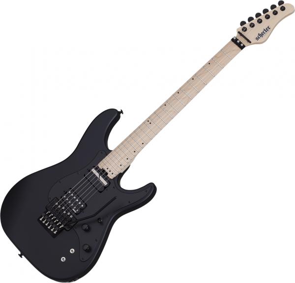 Guitare électrique solid body Schecter Sun Valley Super Shredder FR S - satin black