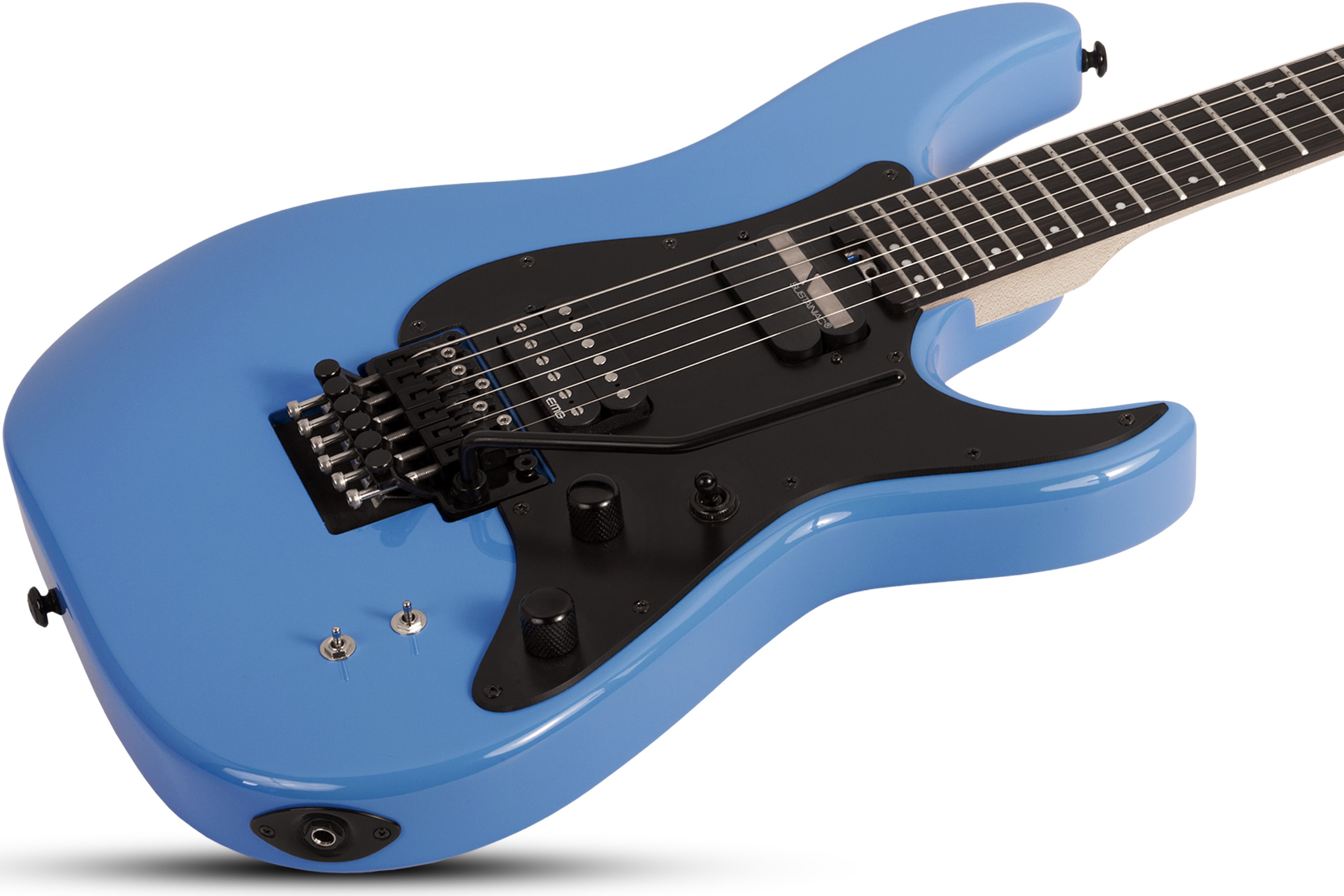 Schecter Sun Valley Super Shredder Fr S 2h Sustainiac Eb - Riviera Blue - Guitare Électrique MÉtal - Variation 1