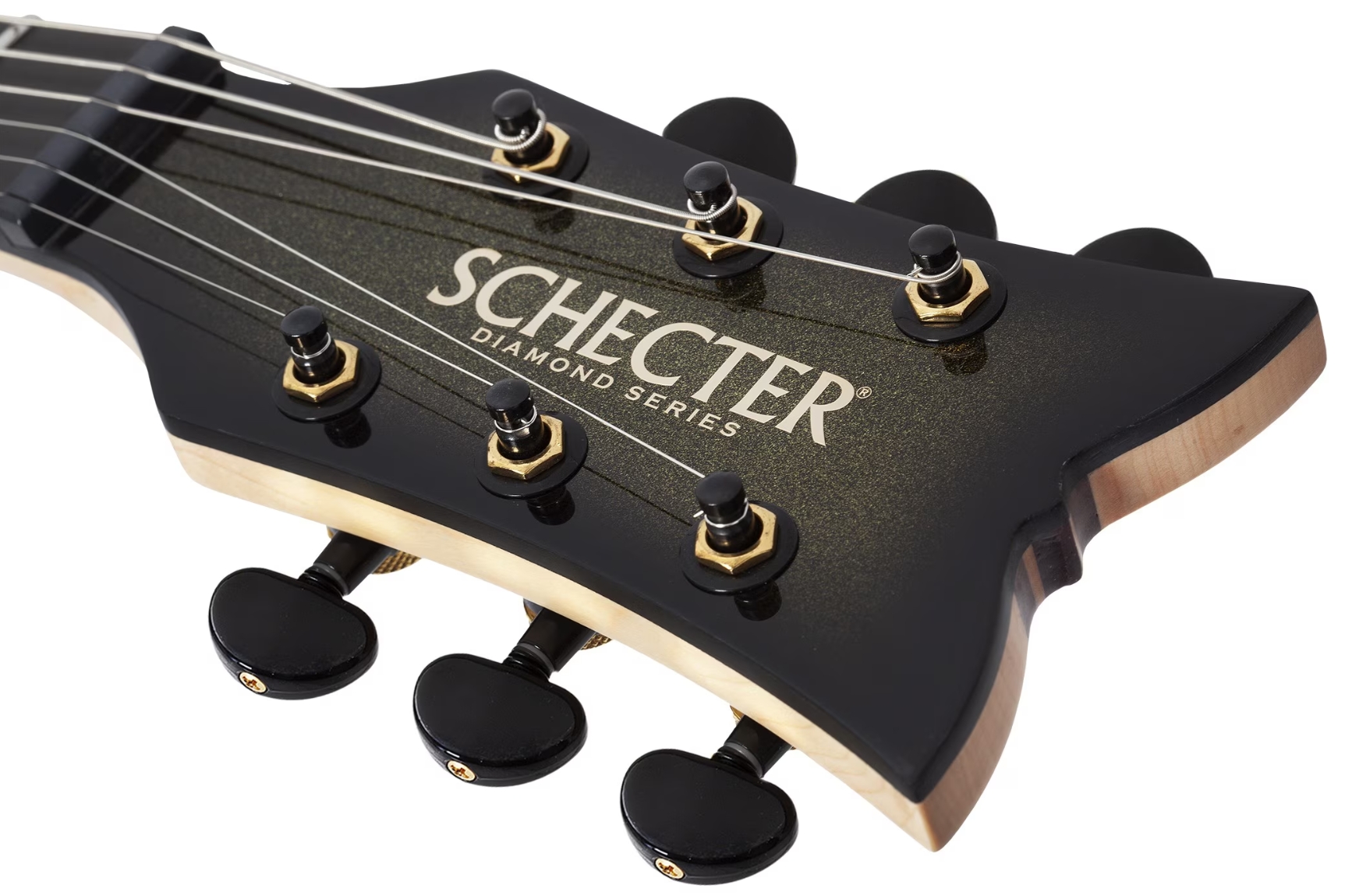 Schecter Tempest 50th Ann. 2h Ht Eb - 50th Gold Burst - Guitare Électrique MÉtal - Variation 7