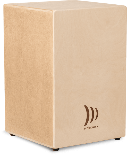 Schlagwerk CBA10S Cajon bouwpakket om zelf te bouwen keepdrum zitpad rood