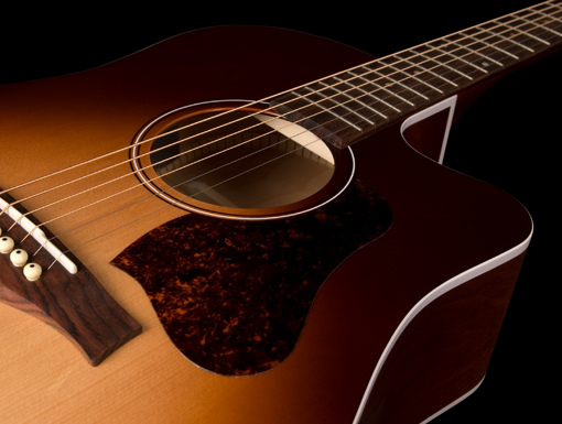 Seagull Entourage Cw Presys Ii Dreadnought Epicea Merisier Rw - Autumn Burst - Guitare Electro Acoustique - Variation 3