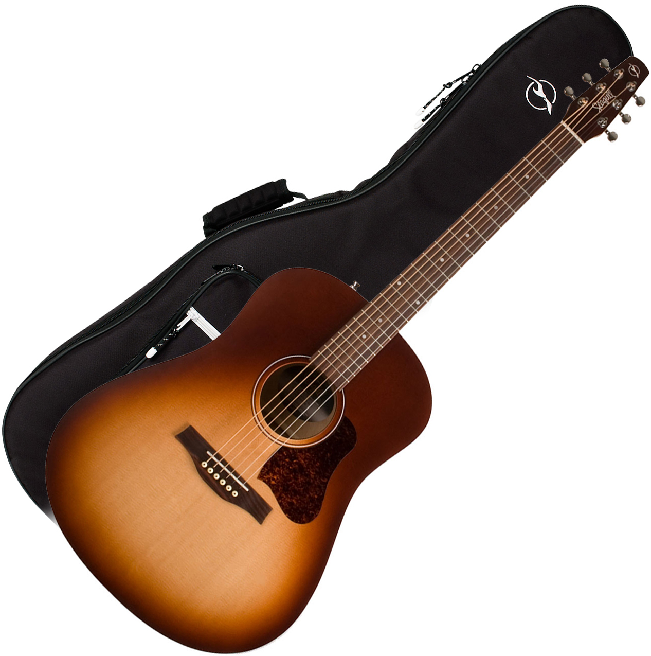 Seagull Entourage Dreadnought Epicea Merisier +housse - Autumn Burst - Guitare Acoustique - Variation 1