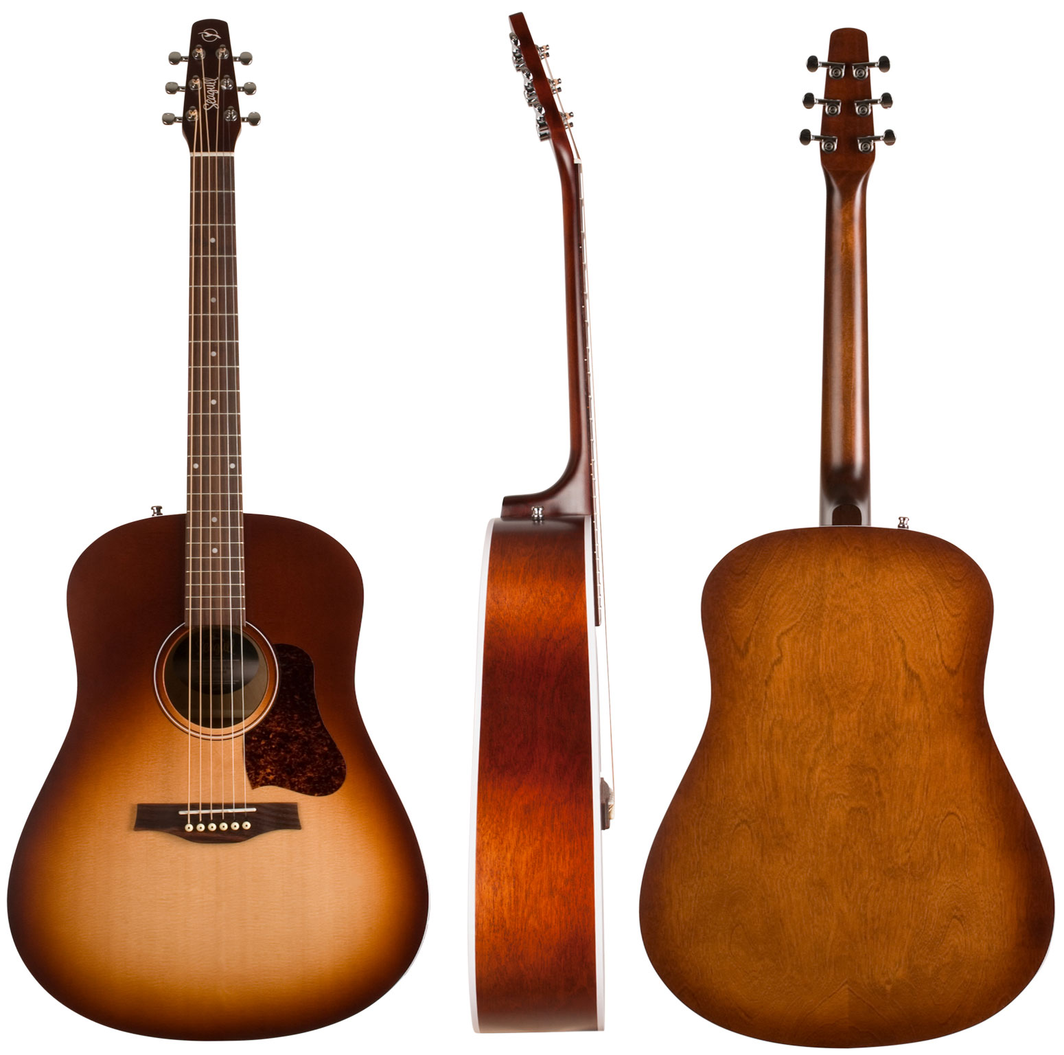 Seagull Entourage Dreadnought Epicea Merisier +housse - Autumn Burst - Guitare Acoustique - Variation 2