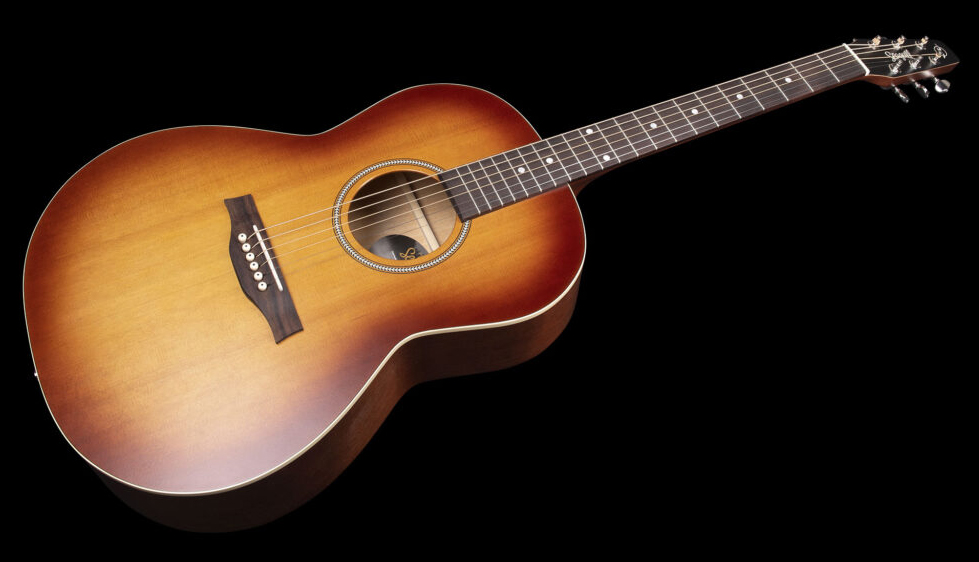 Seagull Entourage Folk Concert Shsc Cedre Merisier Rw - Rustic Burst Semi Gloss - Guitare Folk - Variation 1